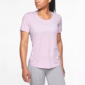 Athleta - Shadow Stripe "Chi" SS Tee